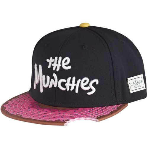 Cayler & Sons Snapback Cap - Munchies Noir
