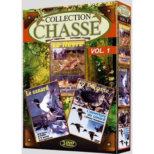 Coffret Chasse Vol. 1 (3 Dvd) : Le Lièvre - La Bécasse - Le Canard - Pack