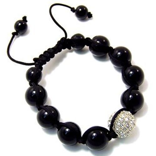 Unisex Bling Bracelet - Disco Ball One Argent