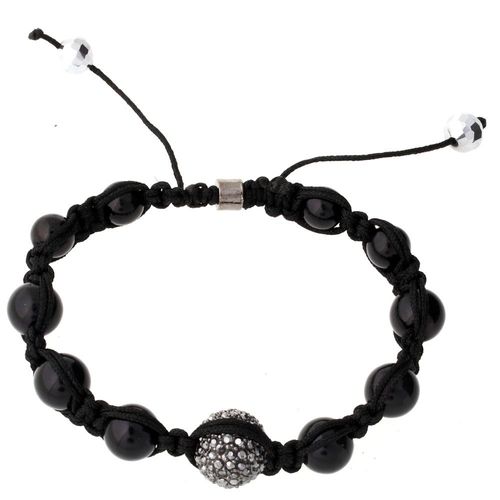 Iced Out Unisex Bracelet - Disco Ball One Noir