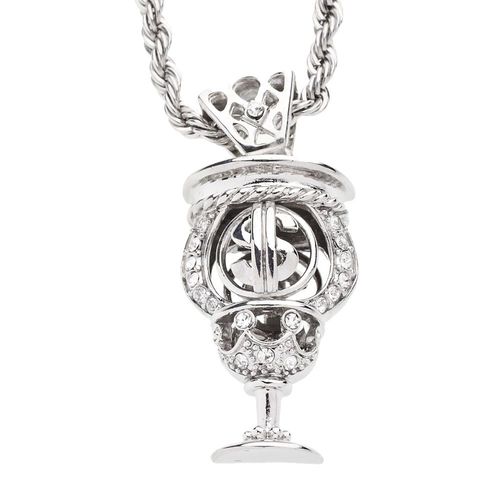 Iced Out Bling Hip Hop Chaîne - Pimp Cup Dollar