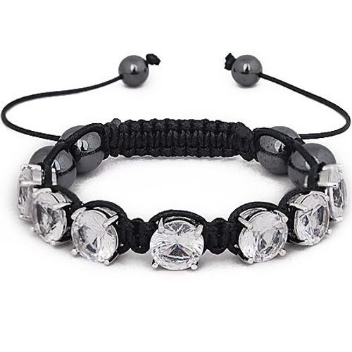 Iced Out Unisex Bracelet - Prong Beads Claire