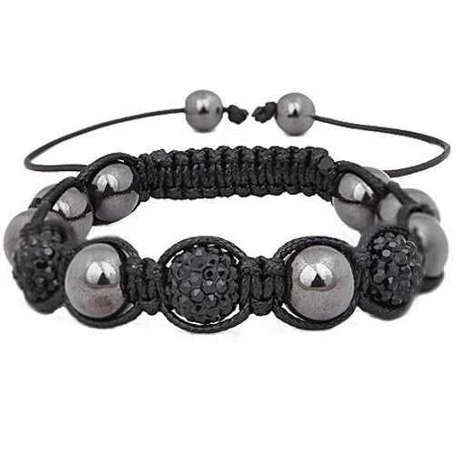 Iced Out Unisex Bracelet - Disco Ball Three Noir