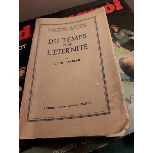 Du Temps Et De L'éternité "Philosophie De L'esprit "