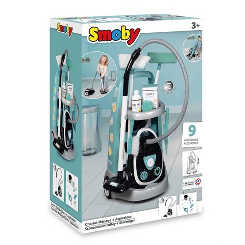 Smoby Chariot De Menage + Aspirateur