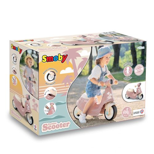 Porteurs Porteur Scooter Rose