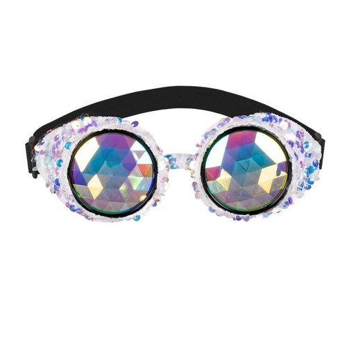 Lunettes Party Aviateur Argentée