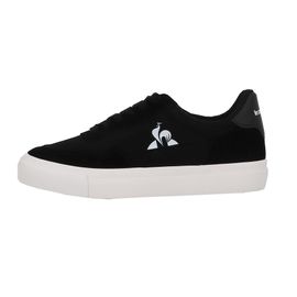 Chaussures Basses Cuir Ou Simili Le Coq Sportif Lcs Ollie Black/Optical White Noir - 46