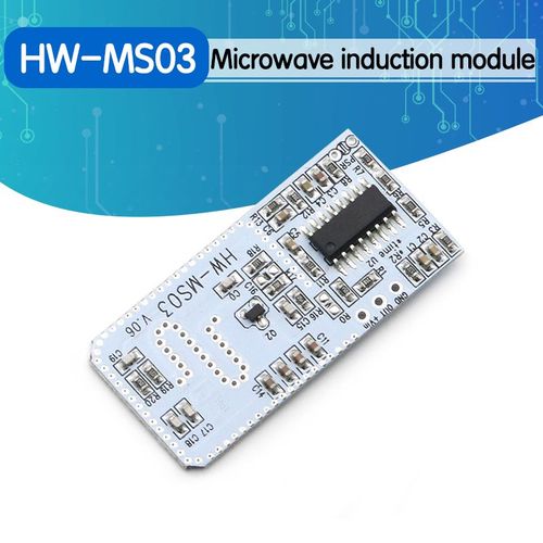 Capteur de mouvement haute Performance HW-MS03 2.4GHz à 5.8GHz, Module de commutateur PIR à induction de corps humain pour Arduino Diy