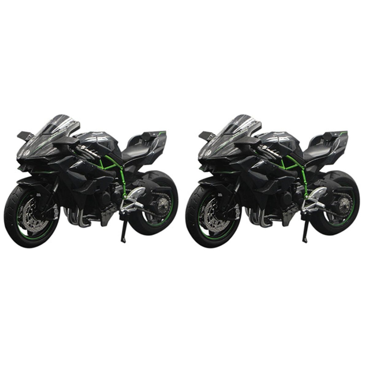 2x 1:12 H2 R Moto Moul� Sous Pression En Alliage Mod�le Joue... - 2