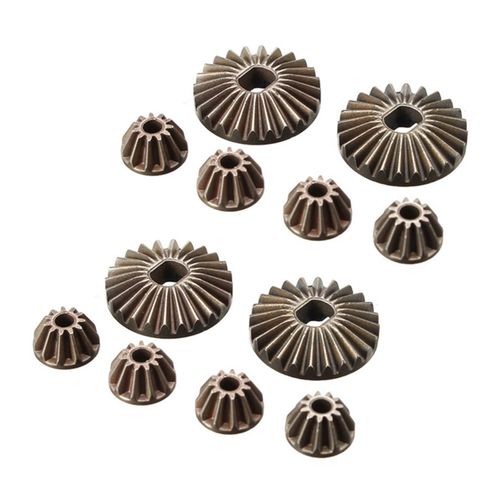 2x Engrenage Différentiel 24t Et 11t Ea1039 Pour Jlb Racing Cheetah 1/10 Accessoires De Pièces