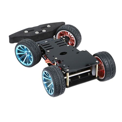 4 Roues Diy Servo Robot Car 4wd Châssis Smart Pour Platform Avec Metal Bearing Kit Gear Control