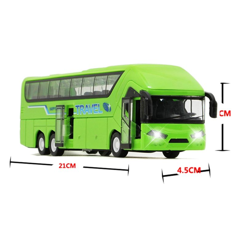 Les Voitures De Jouet �lev�es D'alliage D'�chelle D'autobus ... - 4