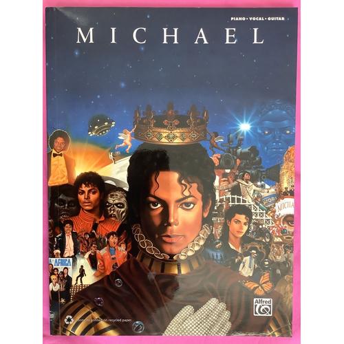 Michael - Partitions Piano Voix Guitare Album Posthume Michael Jackson