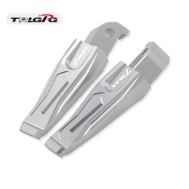 Repose-Pieds De Moto En Aluminium Cnc Pour Passager Arrière,Rail De Pied Pour Yamaha Tmax 500 Tmax 530 T-Prévention 500 T-Max530 T Max 500 530 - Type White