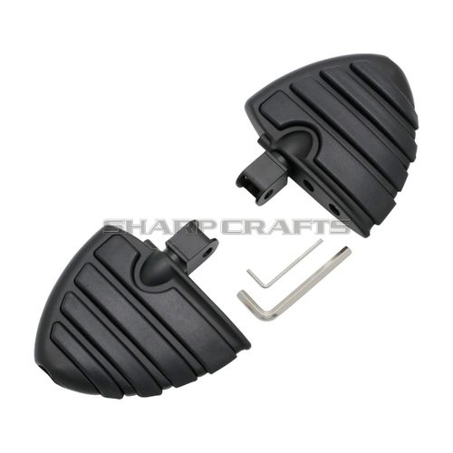 Accessoires De Moto Repose-Pieds Avant Et Arrière Repose-Pieds Pédales Marchepieds Pour Honda Shadow 750 Vt750 Ace/Aero/Spirit/Phantom Vtx1300 Vtx1800 Vt1300 Fury Steed Vt600 Vlx - Type Front-Black #A