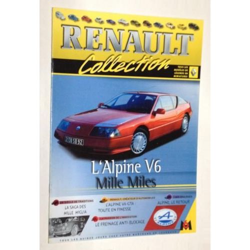 Fascicule Renault Alpine V6 Mille Miles