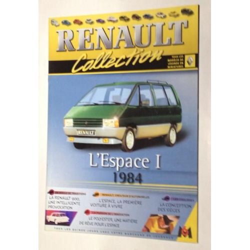 Fascicule Renault Espace I 1984