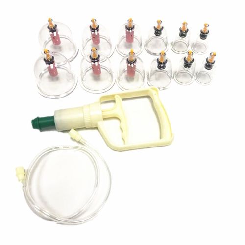 Ventouses Avec Pompe À Vide Pour Traitement Et Massage 12 Pcs