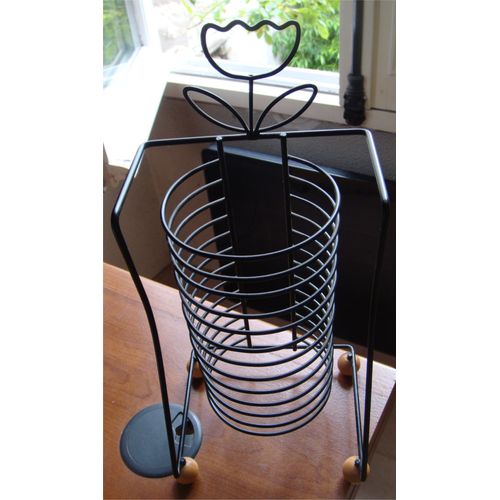 Porte-Bouteille De Table En Métal (30 Cm X 14 X 12,5 Cm)