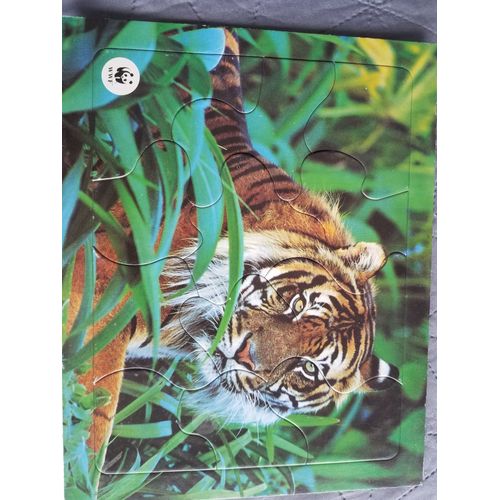 Puzzle 12 Pièces Tigre Wwf