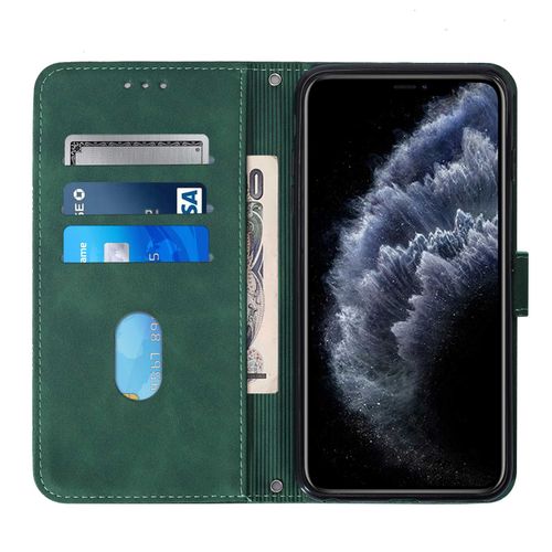 Coque Iphone 11 Pro Max, Etui Pour Iphone 11 Pro Max, Étui Housse Coque Pour Iphone 11 Pro Max Antichoc, Étui En Cuir Pu Premium Housse Pour Iphone 11 Pro Max,Vert