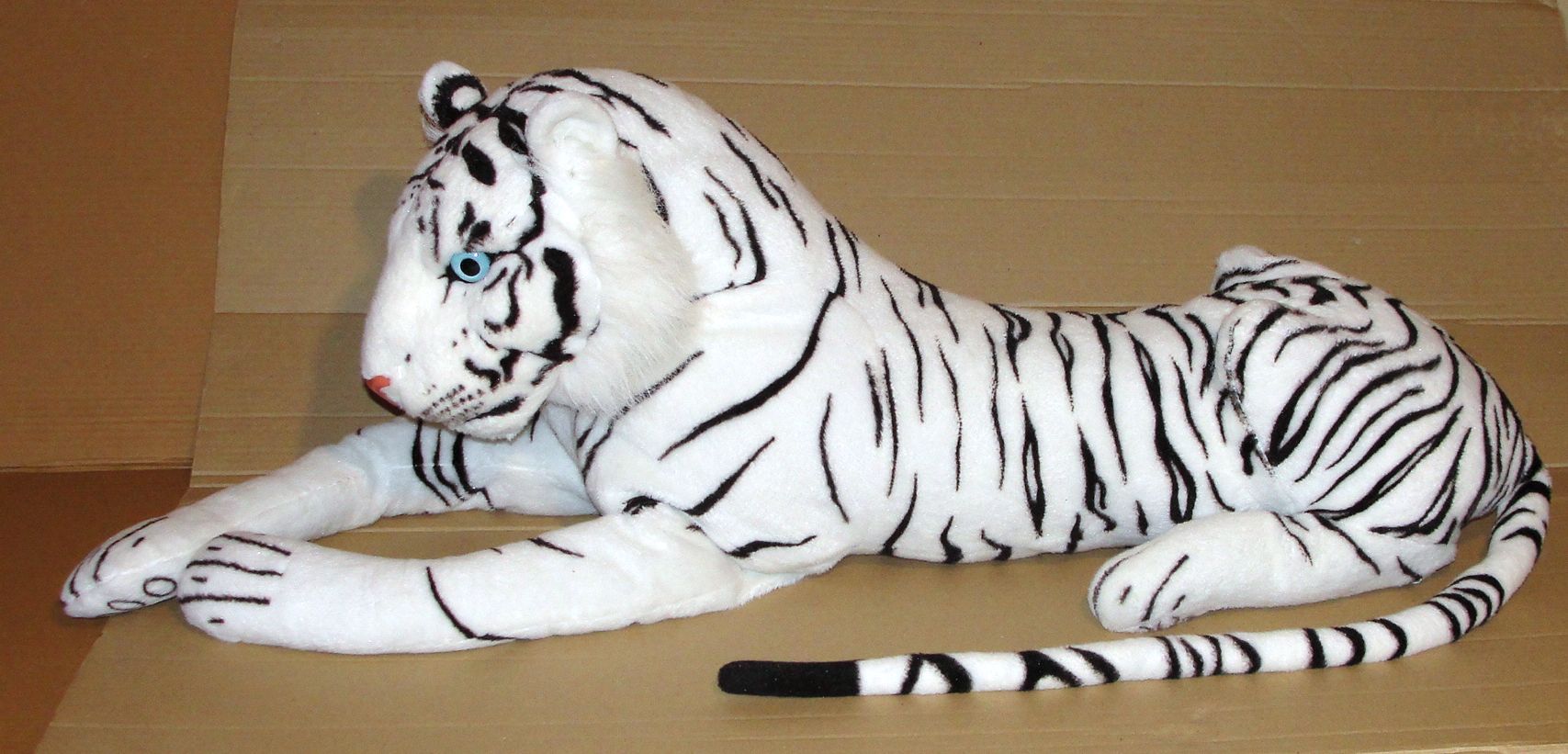 Peluche Tigre Blanc De Siberie Geant Splash Toys 110 Cm