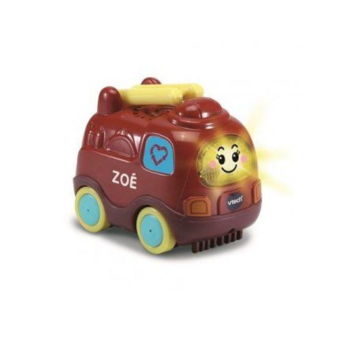Tut Tut Bolides Secours - Vehicule Zoe Sos Pompier Avec Chansons, Sons, Lumieres - Petit Camion Avec Echelle - Vtech Bebe