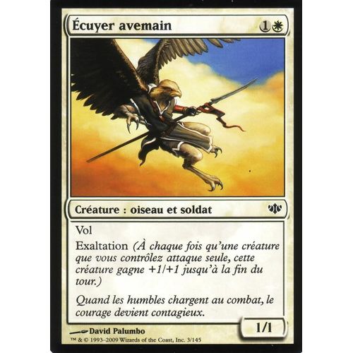 Écuyer Avemain - Magic - Conflux - C - 3/145