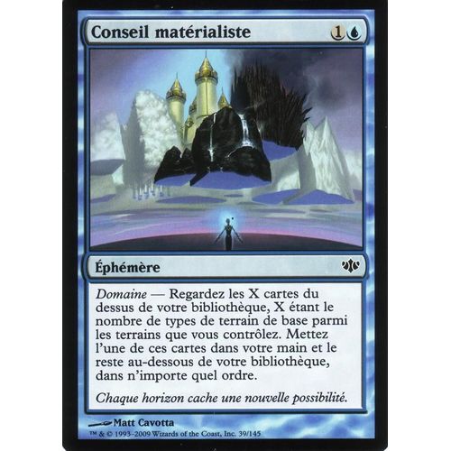 Conseil Matérialiste - Magic - Conflux - C - 39/145