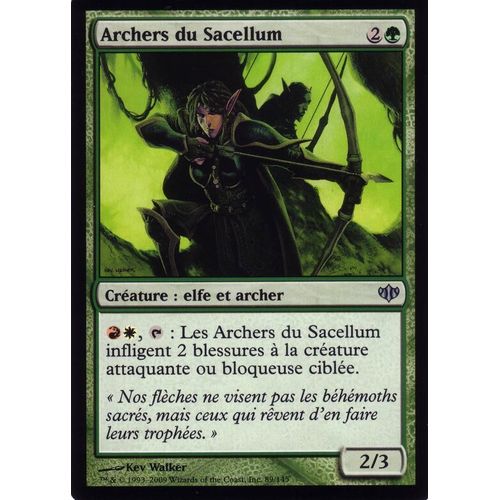 Archers Du Sacellum - Magic - Conflux - U - 89/145