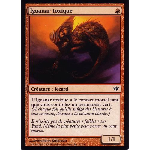 Iguanar Toxique - Magic - Conflux - C - 72/145
