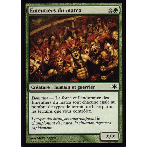 Émeutiers Du Matca - Magic - Conflux - C - 84/145