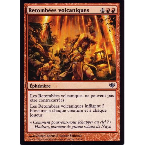 Retombées Volcaniques - Magic - Conflux - U - 74/145