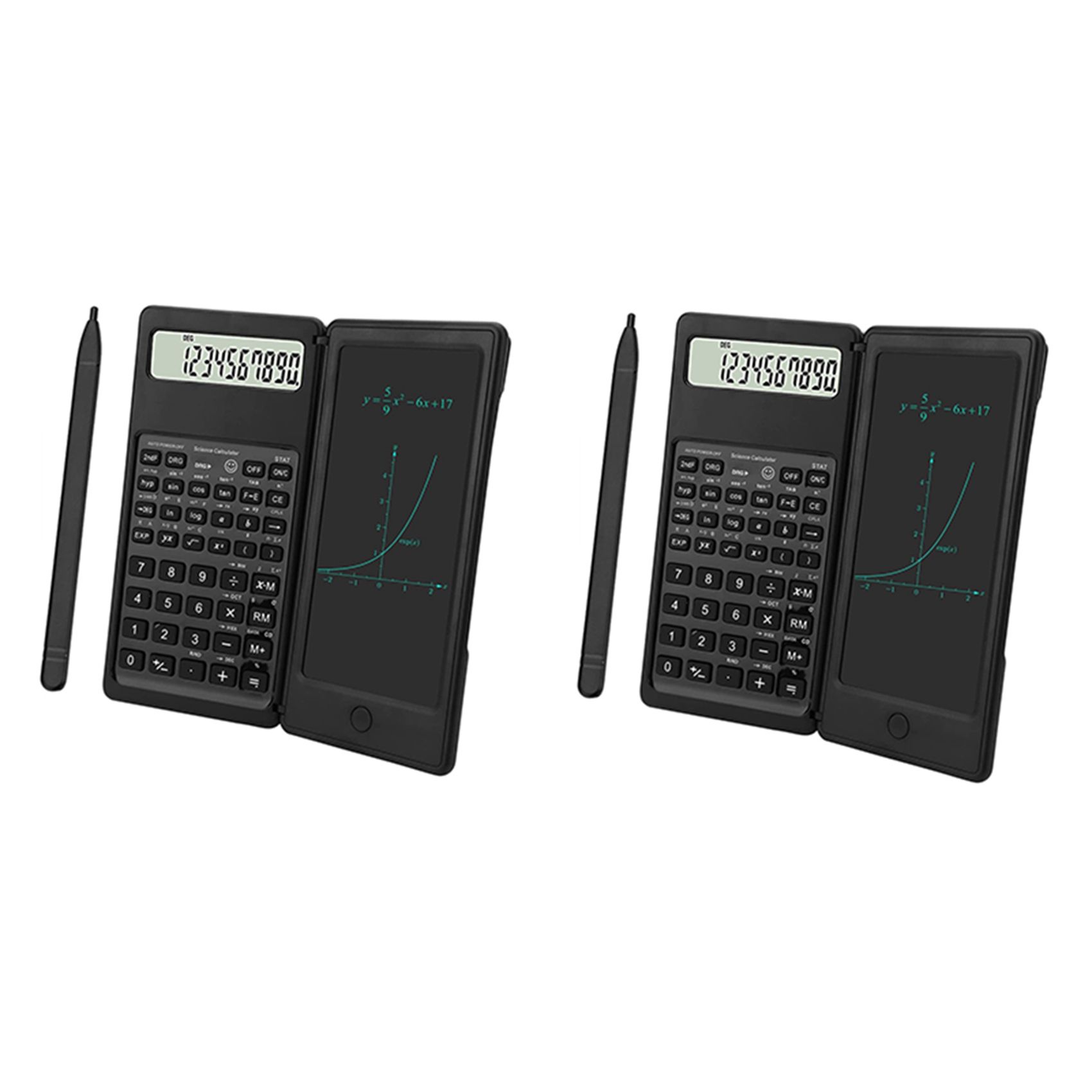 2X Calculatrice Scientifique D'Ingnierie  cran LCD 10 Chi...