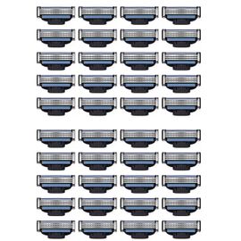 Recharges De Lames Rasoir 40 Pièces, Mach 3 Manuelles Pour 