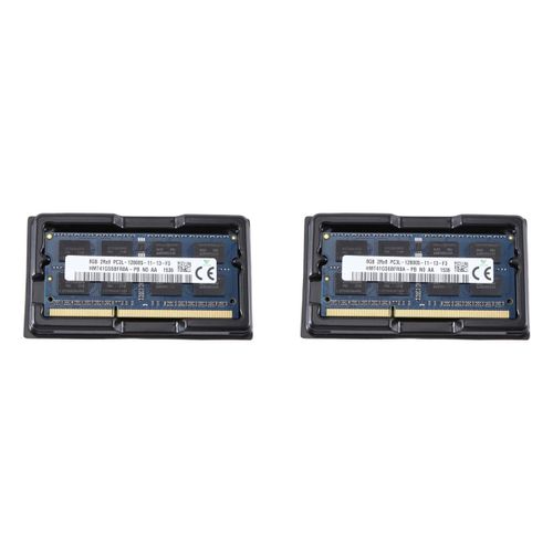 2X pour SK 8 Go DDR3 Laptop Ram Memory 2RX8 1600Mhz PC3-12800 204 Pins 1.35V SODImm