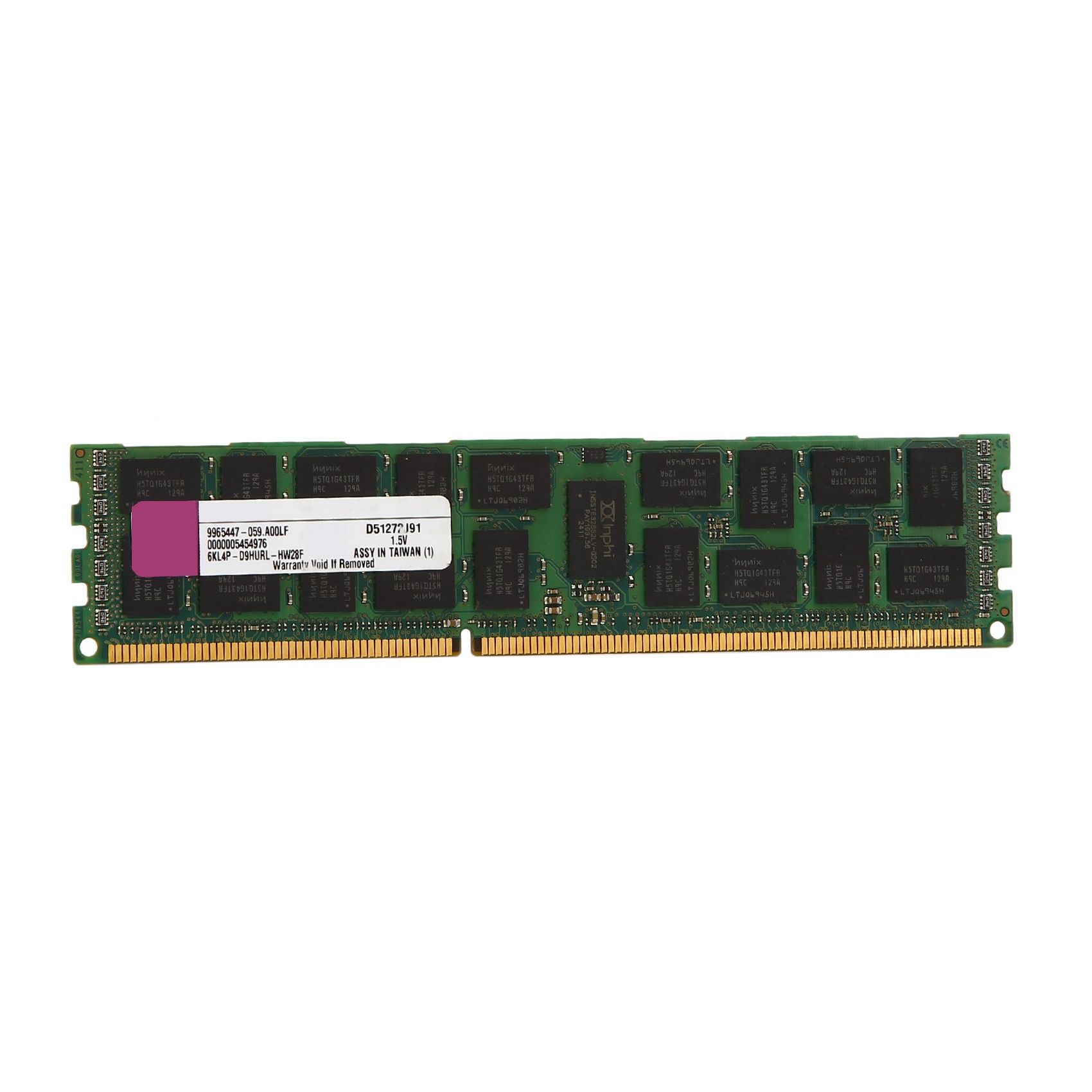 2X 4 Go de Mmoire RAM DDR3 REG 1333MHz PC3-10600 1.5V DIMM ... - 4