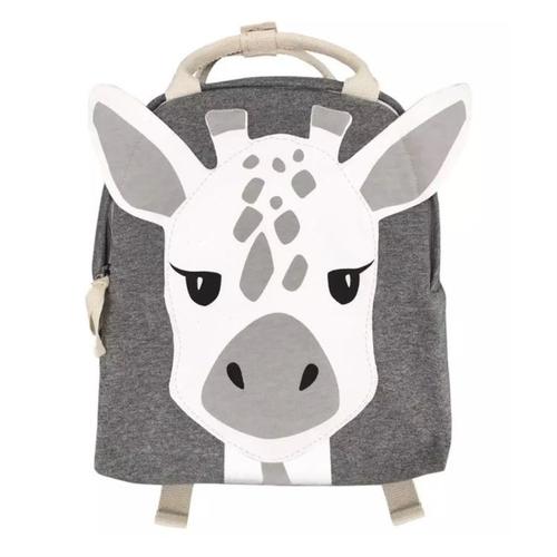 Sac de Voyage Maternelle Sac à Dos Préscolaire Filles 2-6 Ans Tout Petits Mignonne Cadeau,Sac à dos pour enfants Conception d'animaux,girafe