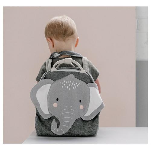 Sac À Dos Animaux Sac À Dos Sac À Dos Enfants ,Petite Cartable Doux de Voyage Petite Fille Garçon Bébé 3 4 5 6 Ans ,l'éléphant