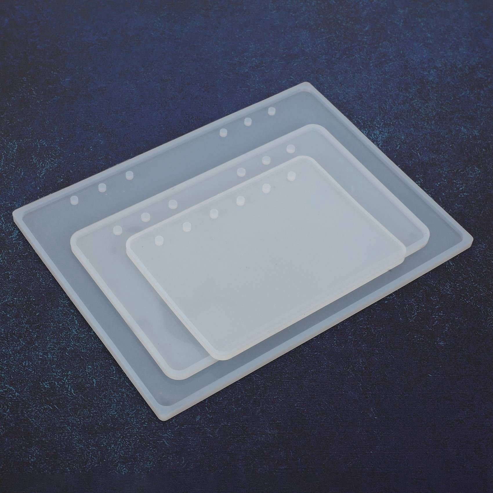 6X A7 / A6 A5 Notebook Forme Silicone Moule Rsine DIY Livre... - 3