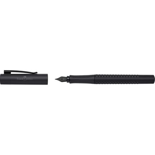 Faber-Castell Stylo Plume Grip Edition, M, All Black