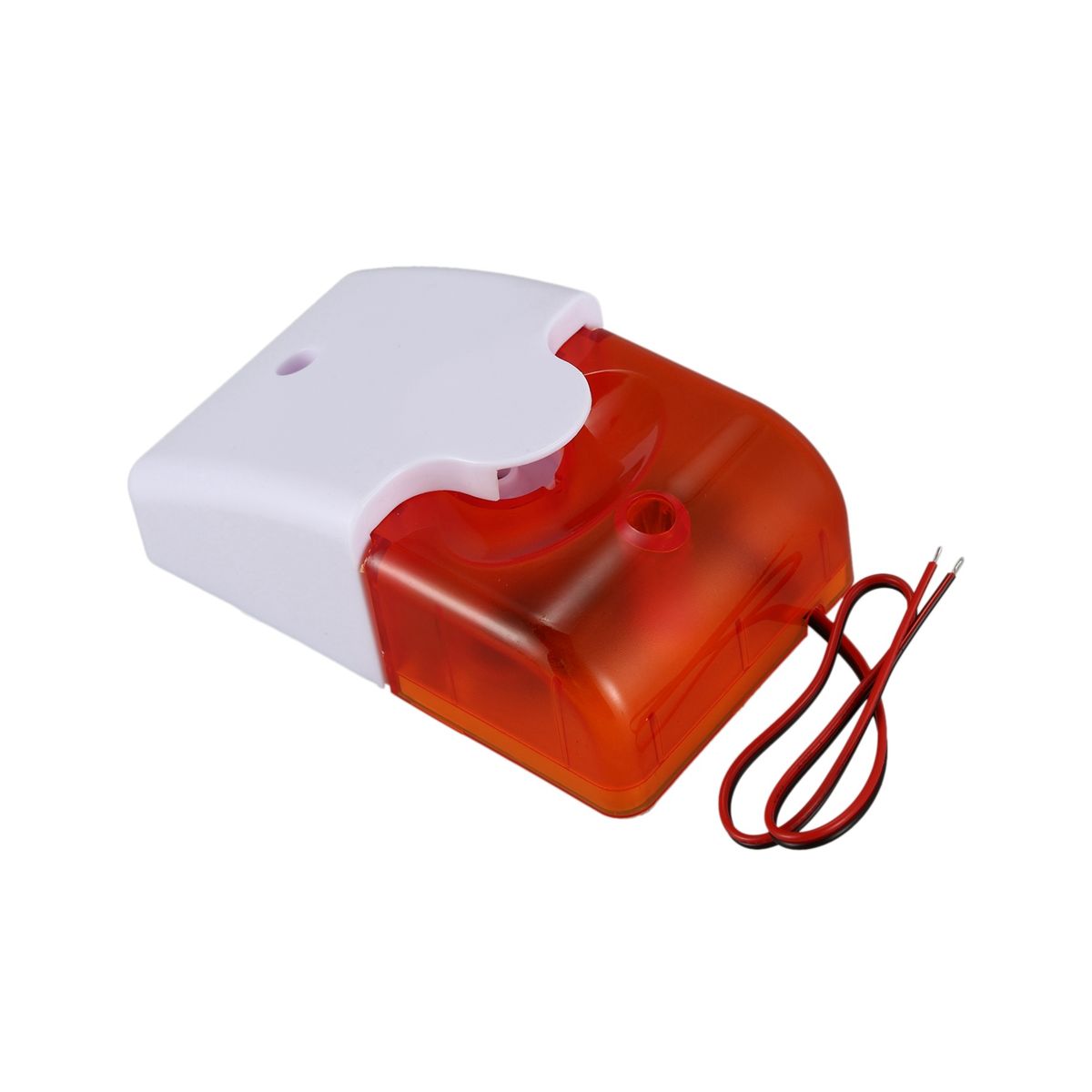 2X Mini Wired Strobe Avertissement Sirne DC 12 V Son Alarme... - 2