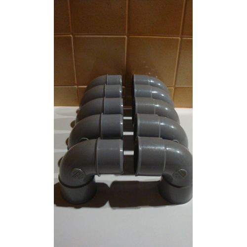 Coude 87°30 MF PVC D.40