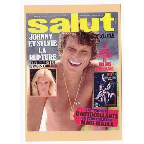Johnny Hallyday Et Sylvie Vartan Carte Postale N° Slc 110 Rolling Stones