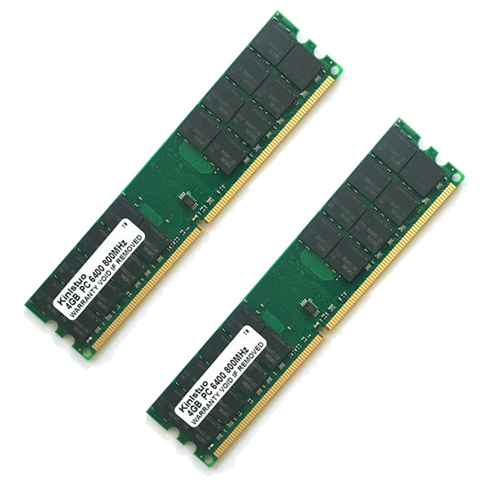 2X RAM DDR2 4Gb 800MHz Ddr2 800 MMoire 4G pour Accessoires ...