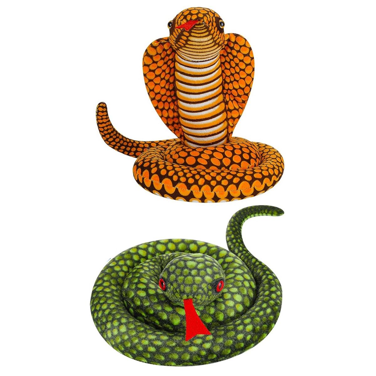 Animal en Peluche Cobra Serpent Python Poupe Farce Accessoi... - 3
