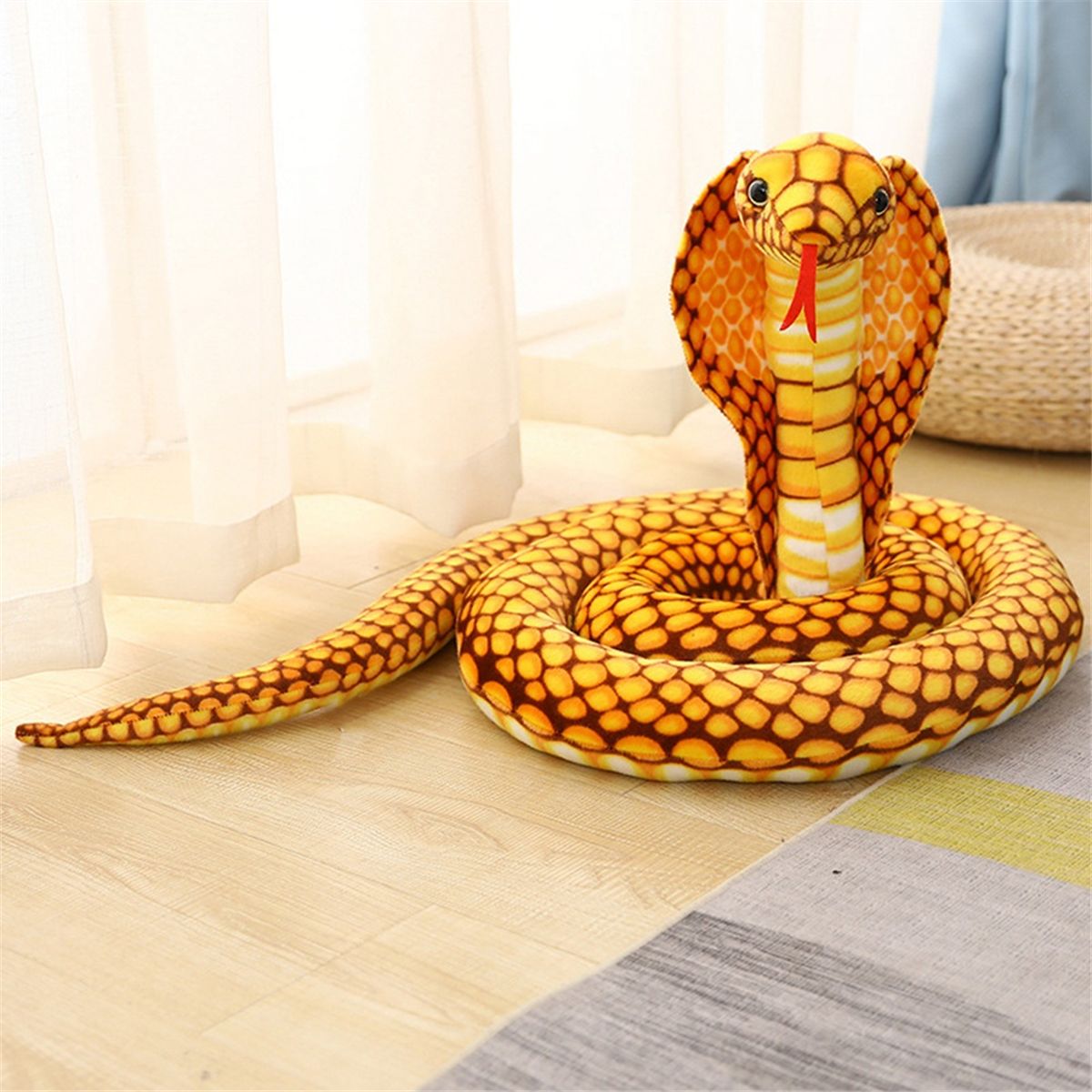 Animal en Peluche Cobra Serpent Python Poupe Farce Accessoi... - 6
