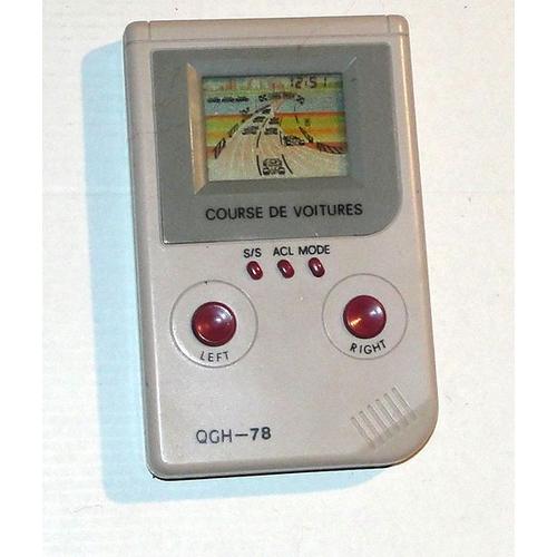 Jeu Electronique Course De Voiture - Console De Jeux Qgh 78