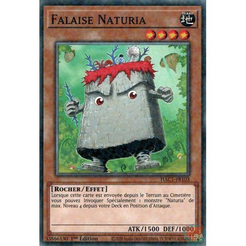 Yu Gi Oh Hac1 Fr103 Falaise Naturia Starfoil